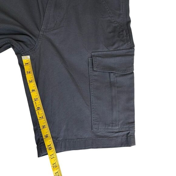 NWT CARHARTT Gray Rugged Flex Relaxed Fit Canvas Cargo Shorts Men’s Size 32 - Picture 10 of 14